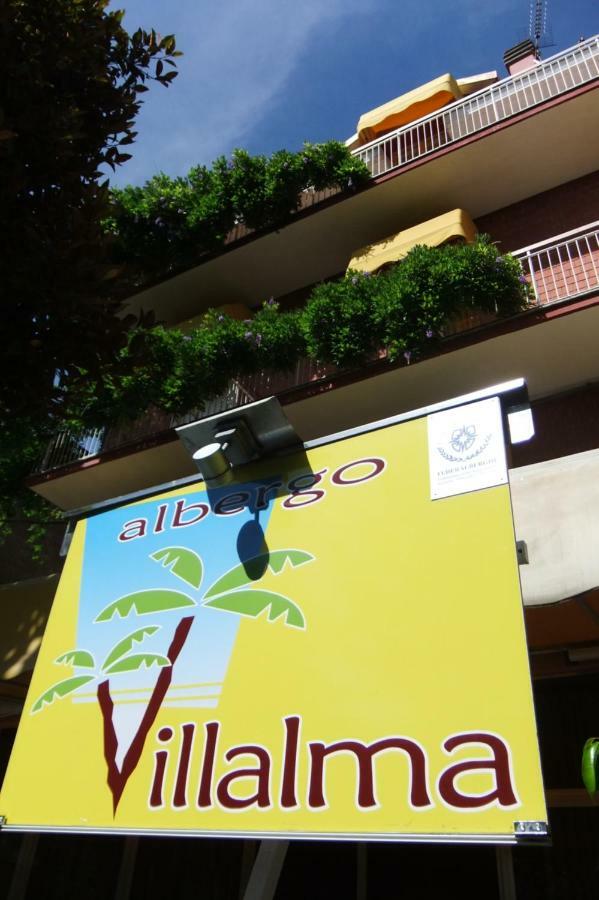 Albergo Villalma Rimini Exteriör bild